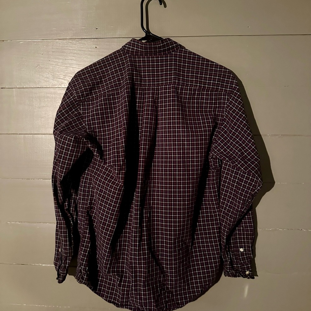 Ralph Lauren Red Casual Button Down Shirt